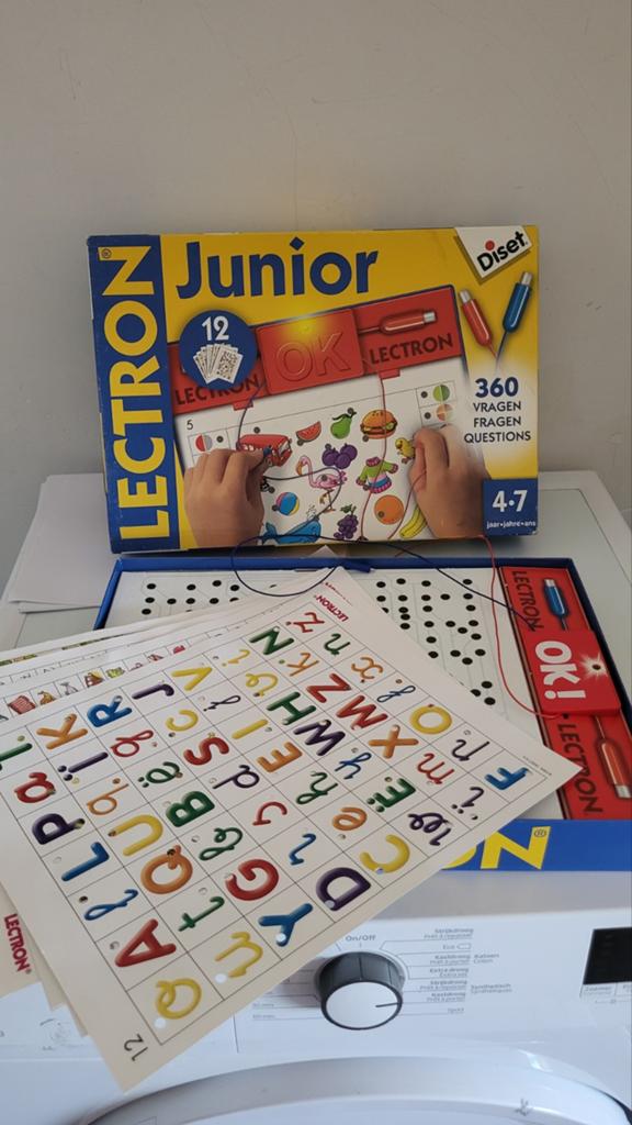 Lectron Junior OK! Educatief Spel 4-7 jaar, Een of twee spelers, Ophalen of Verzenden, Gebruikt, Diset