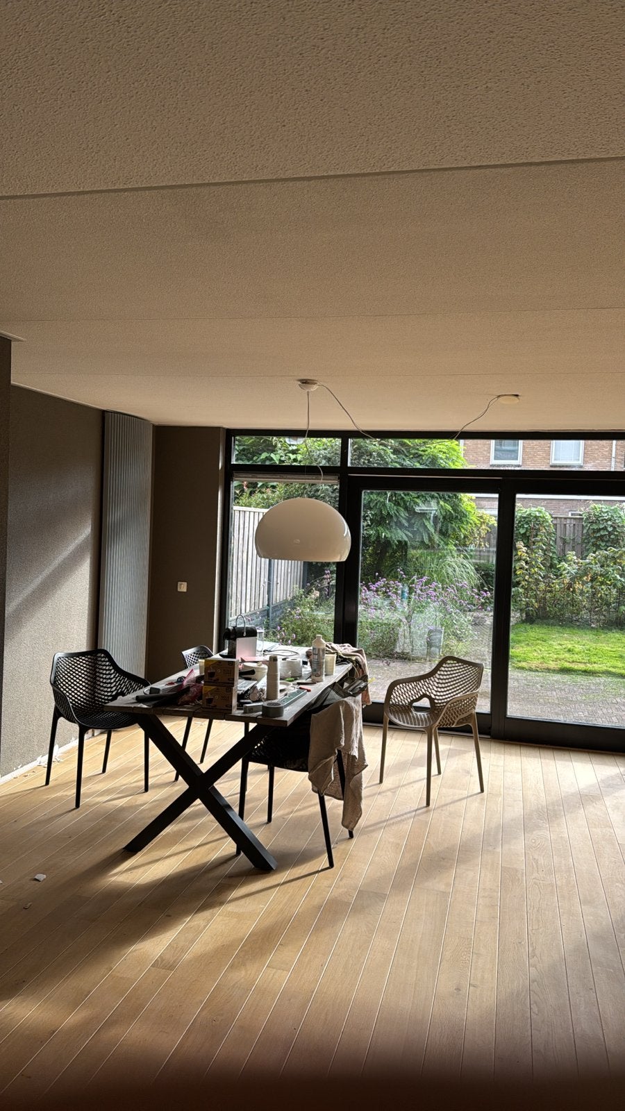 Kartell FL/Y hanglamp wit 52cm, Ophalen, Gebruikt, Kunststof, E27 (groot)