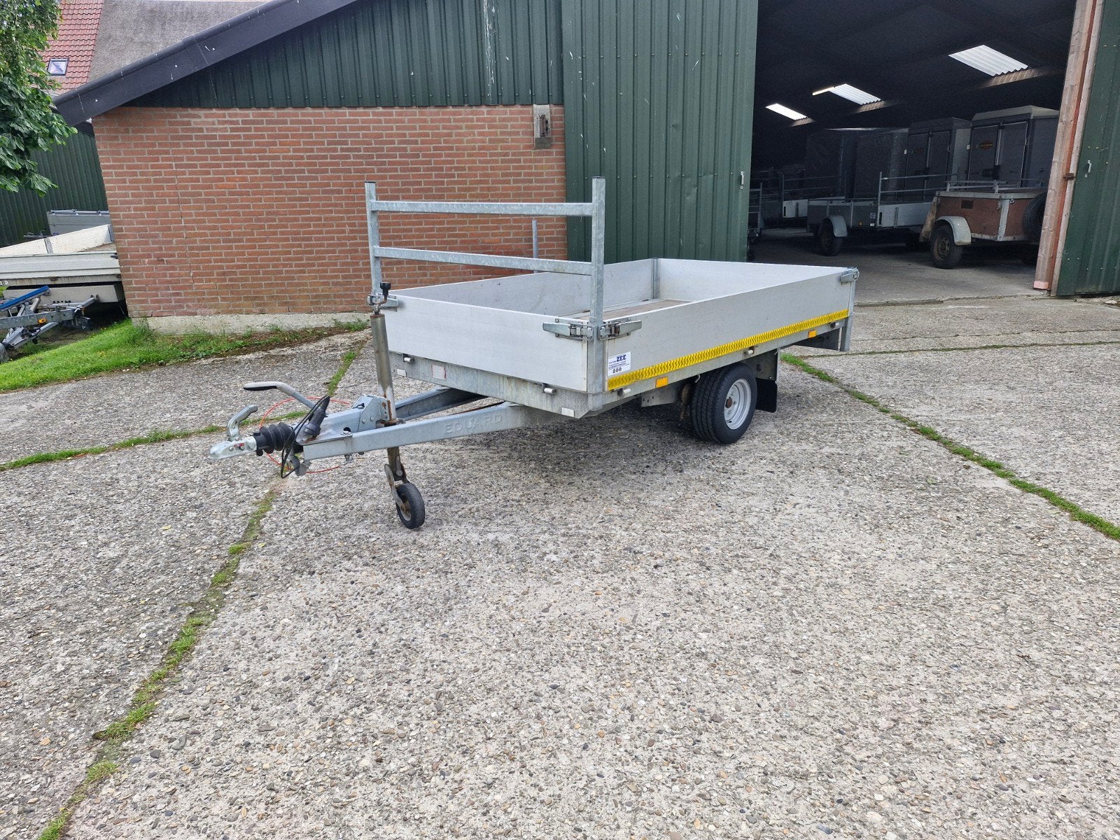 Eduard aanhangwagen 1350kg, Ophalen, -, -, Zo goed als nieuw
