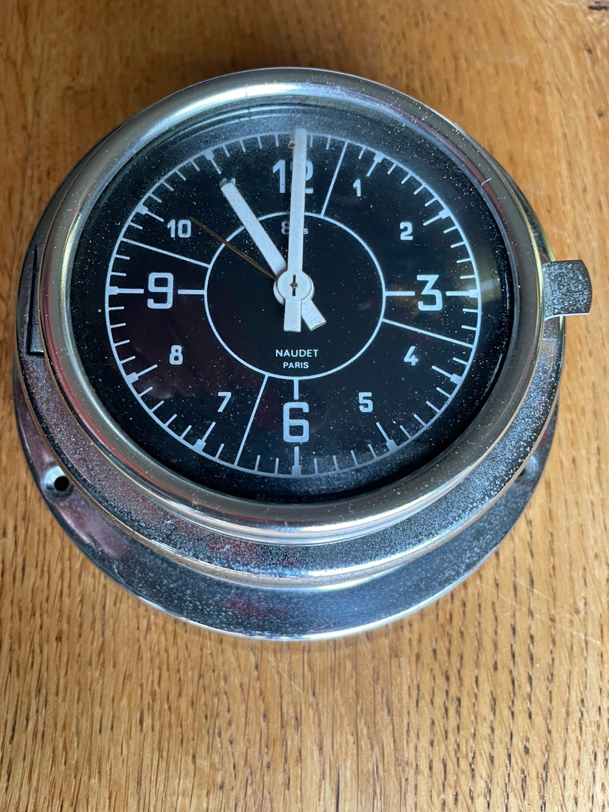 [SCHEEPS] KLOKJE  Naudet, Ophalen of Verzenden, Staal, Overige merken, 1960 of later