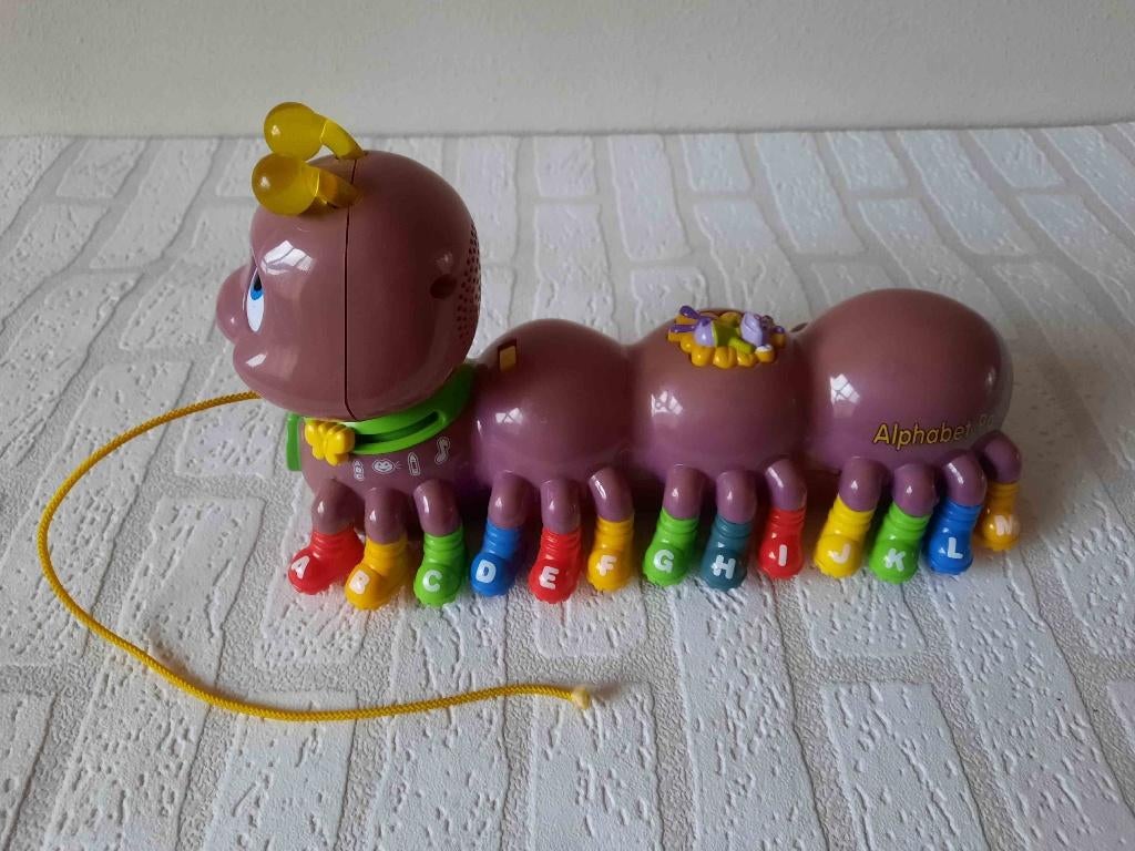 Rups en bijtje met licht en geluid Alpahbet, Ophalen of Verzenden, Gebruikt, Overige typen, Met licht