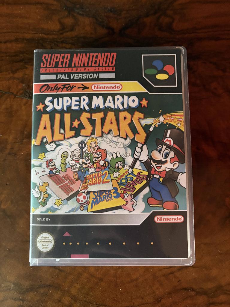 Super Mario All Stars Super Nintendo SNES, 2 spelers, Ophalen of Verzenden, Gebruikt, Vanaf 3 jaar