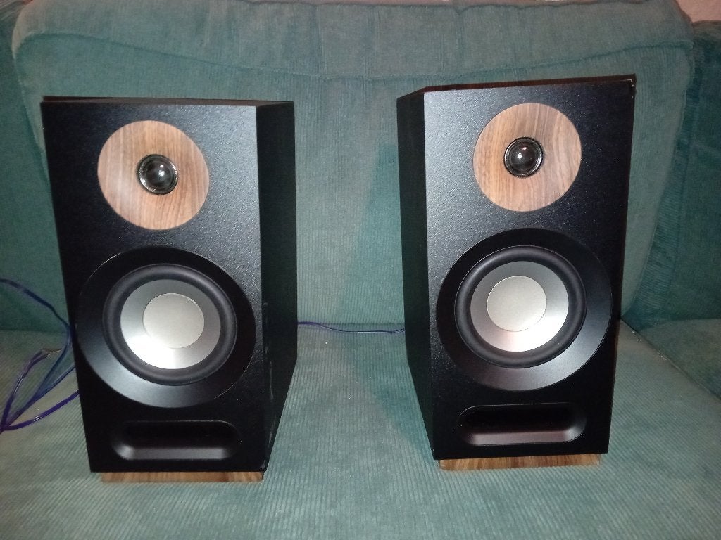 Jamo S803 speakers, Audio, Tv en Foto, Luidsprekers, Ophalen, Zo goed als nieuw, 60 tot 120 watt, Front, Rear of Stereo speakers