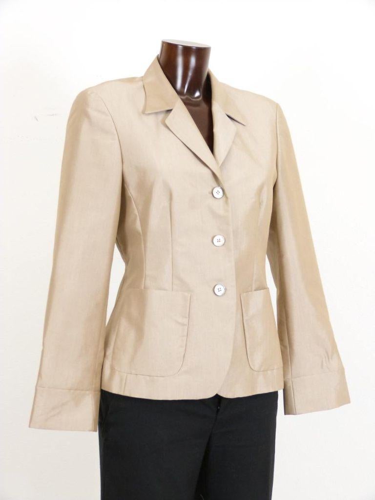 Joseph Janard: z.g.a.n. luxe colbert/jasje maat 38, Maat 38/40 (M), Verzenden, Beige, Zo goed als nieuw