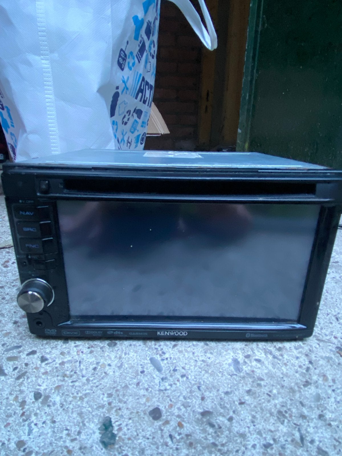 KENWOOD AUTORADIO SCHERM VOLKSWAGEN SEAT, AUDI, Auto diversen, Ophalen, Gebruikt