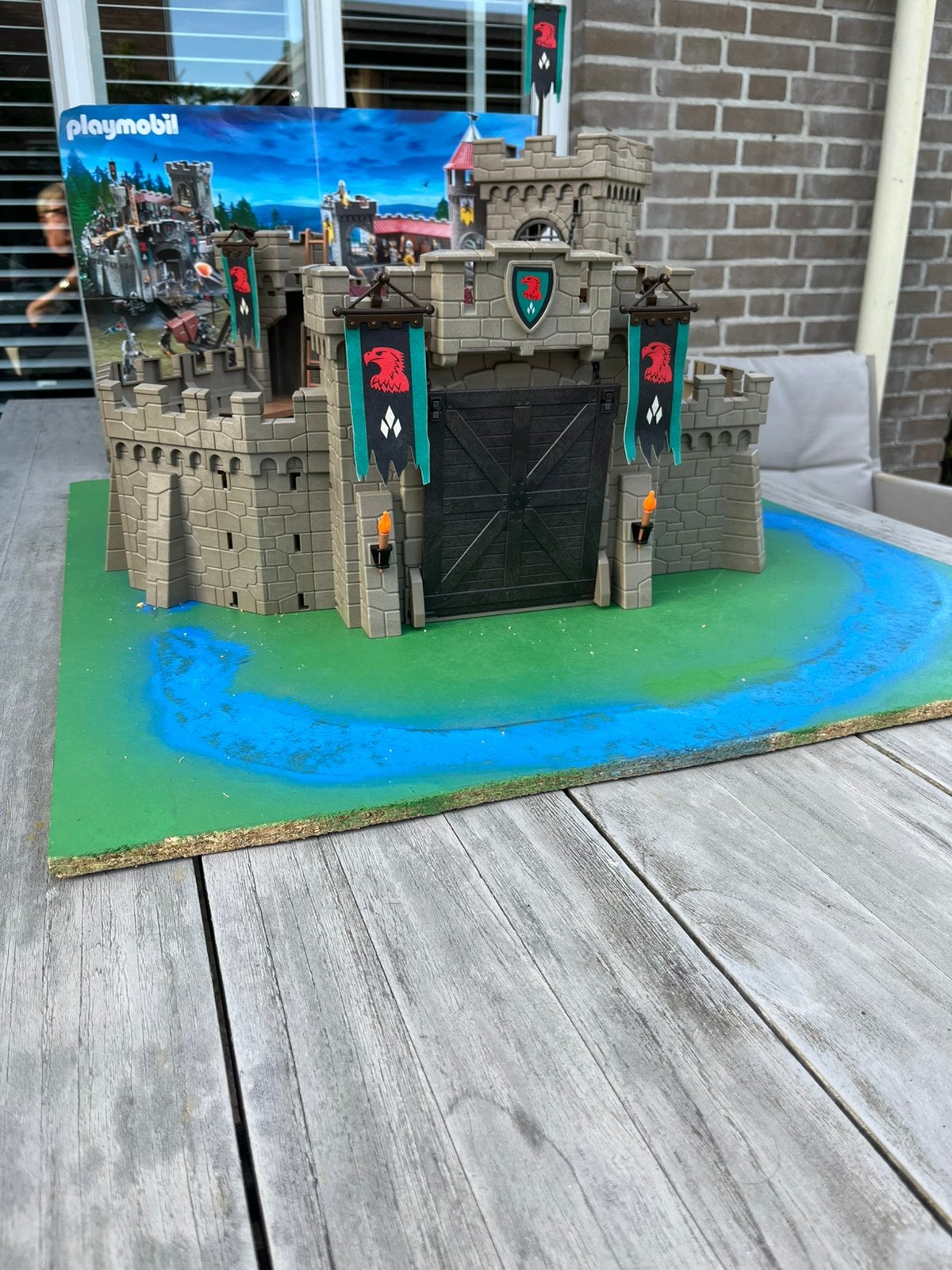 Playmobil kasteel 4866 incl doos, Complete set, Zo goed als nieuw, Kasteel/Fort, Historisch