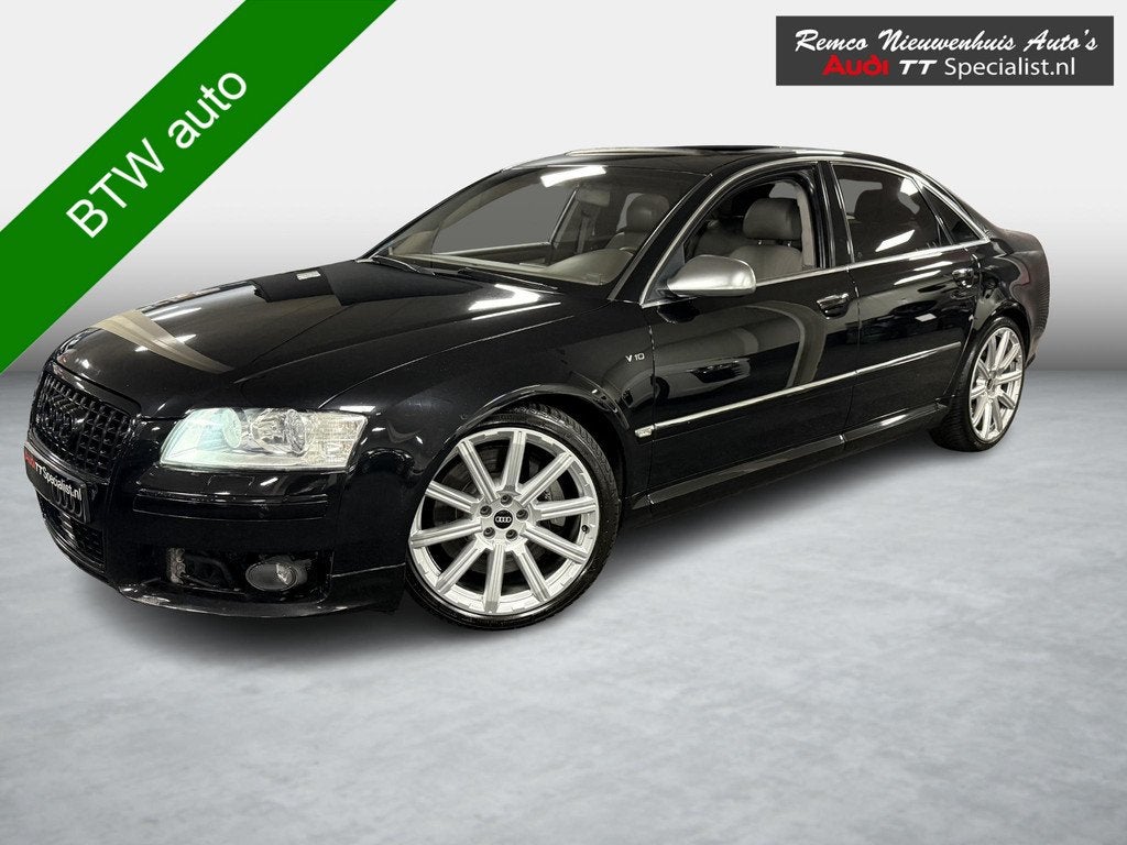 Audi A8 5.2 S8 quattro Pro Line Youngtimer Btw Auto, Auto's, Audi, Bedrijf, Te koop, A8, 4x4, ABS, Achteruitrijcamera, Adaptieve lichten