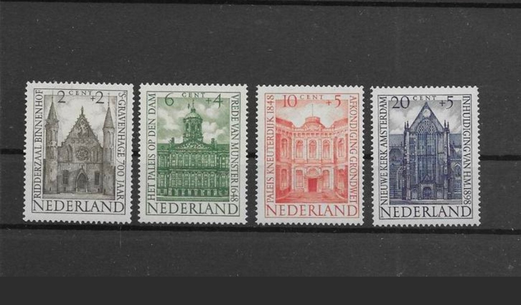 Nederland 500-503 postfris, Postzegels en Munten, Postzegels | Nederland, Ophalen of Verzenden, Na 1940, Postfris