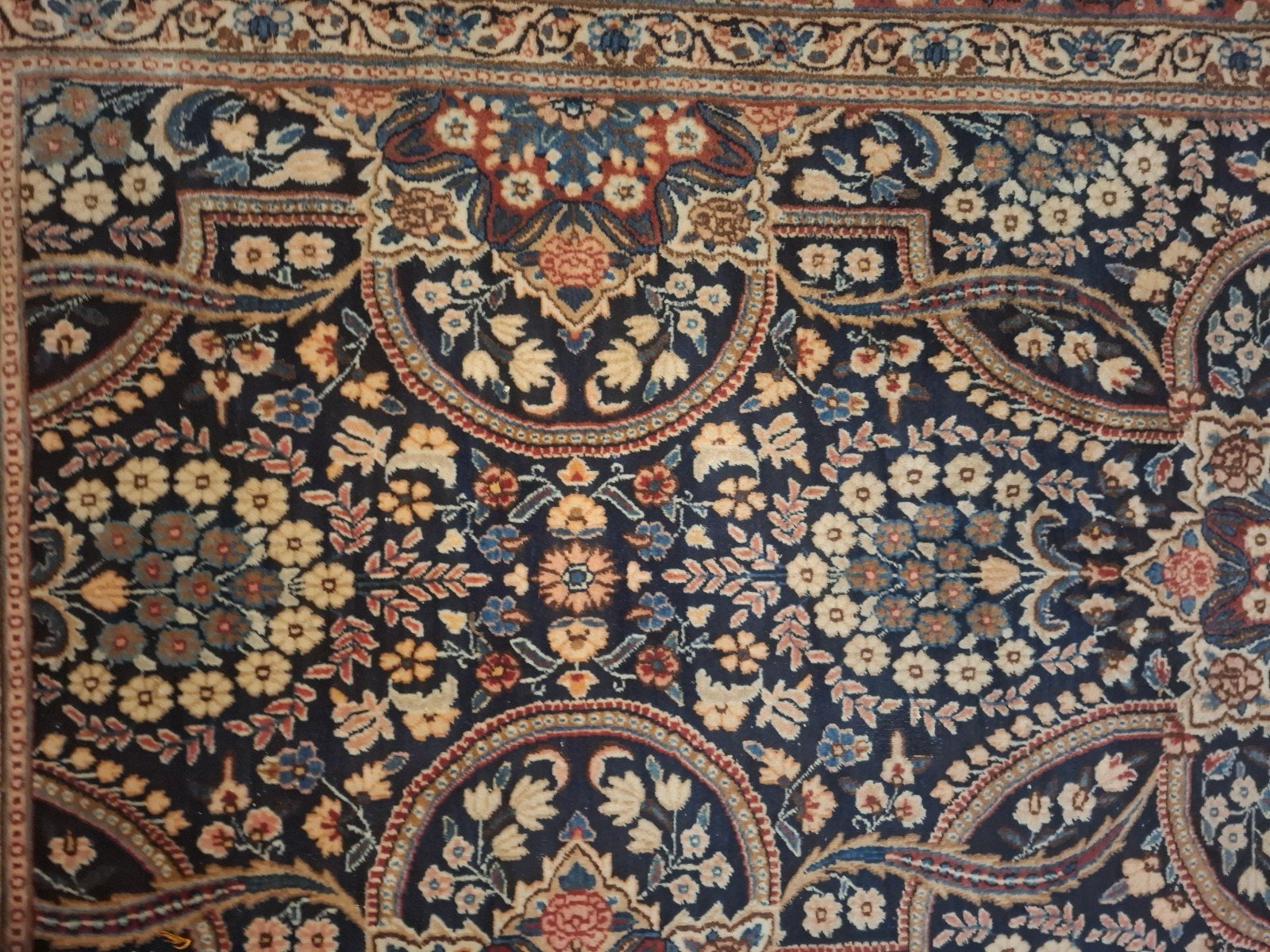 Handgemaakte Perzische tapijt uit Iran, Ophalen, Rechthoekig, 200 cm of meer