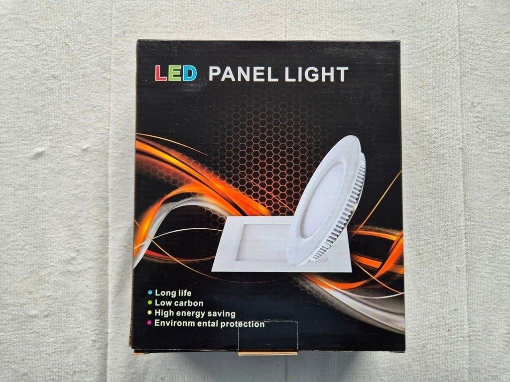 UITVERKOOP: LED witte Plafondlamp Inbouwspot 12W (laatste 5), Huis en Inrichting, Lampen | Spots, Nieuw, Inbouwspot, Overige materialen