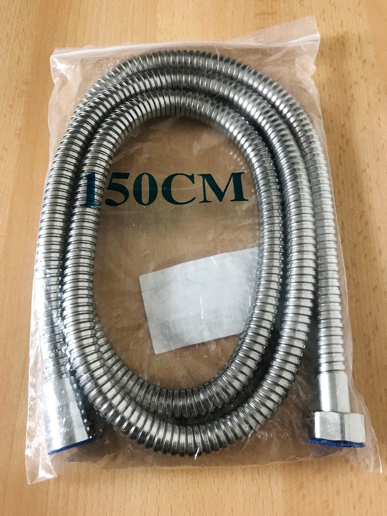 Doucheslang PVS, 150 cm, Anti twist, Nieuw, Verzenden, Nieuw, Douche