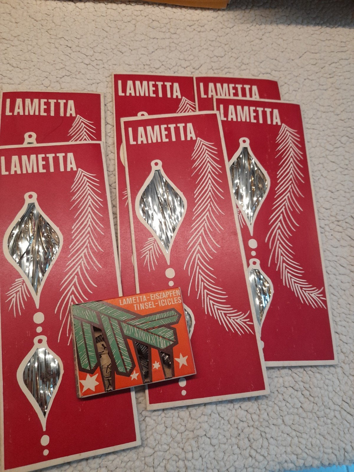 oude kerstversiering originele lametta, Diversen, Ophalen of Verzenden