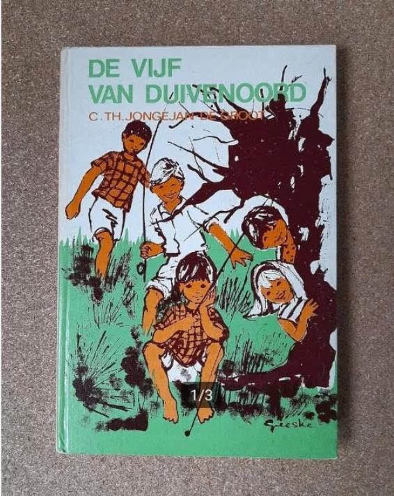 De Vijf van Duivenoord uit 1970 C.Th. Jongejan-de Groot, Antiek en Kunst, Antiek | Boeken en Bijbels, Ophalen of Verzenden