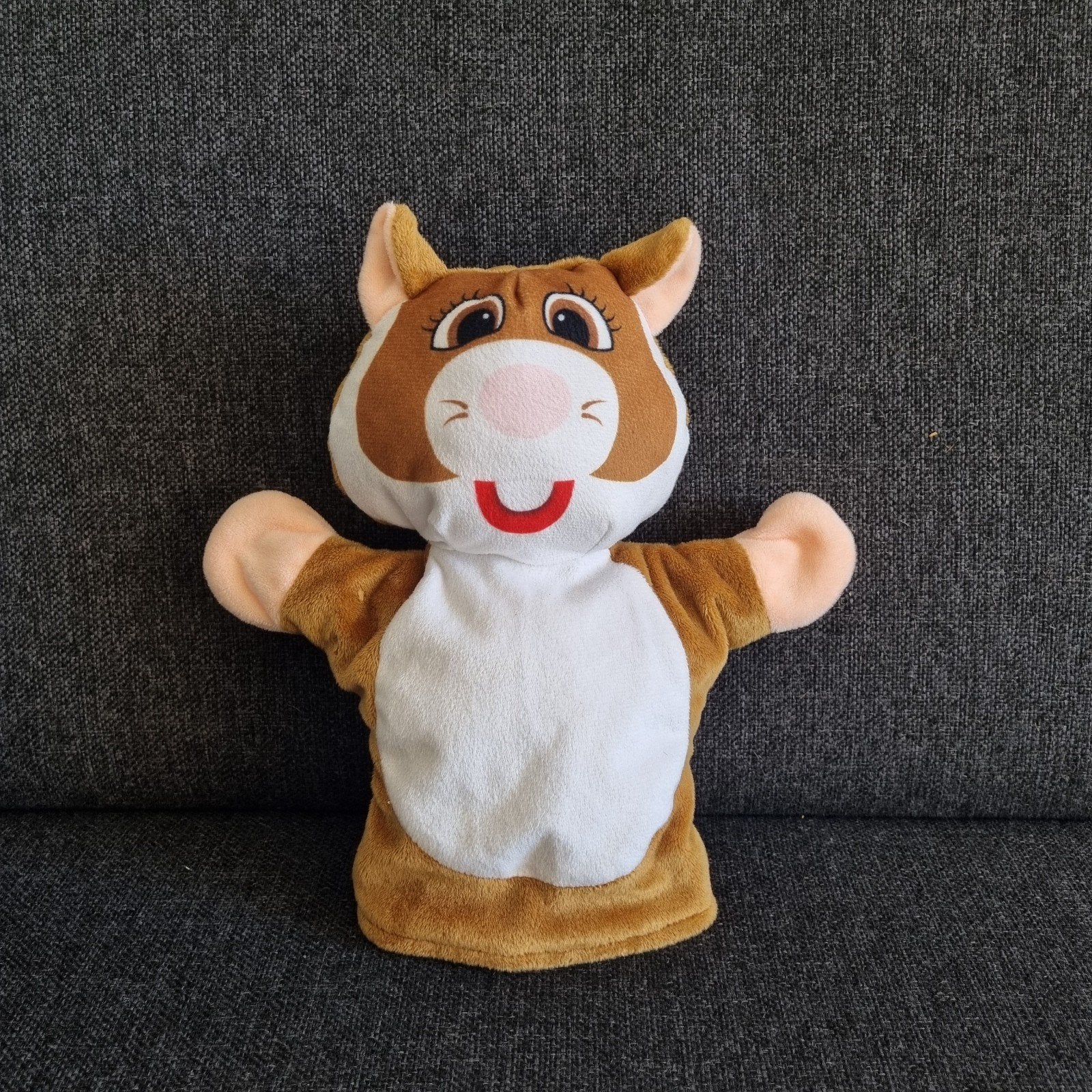 Ah handpop hamster albert heijn hamsteren, Kinderen en Baby's, Ophalen of Verzenden, Zo goed als nieuw, Overige typen