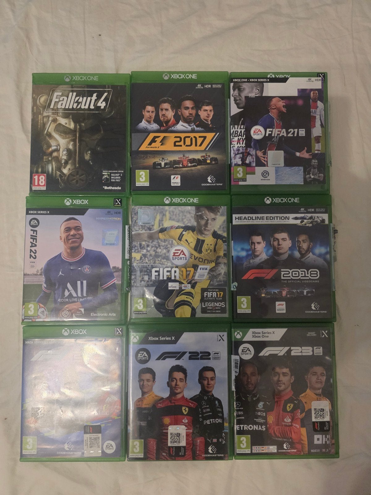 Xbox One/Series X/S Games: FIFA, F1, Fallout 4, Ophalen of Verzenden