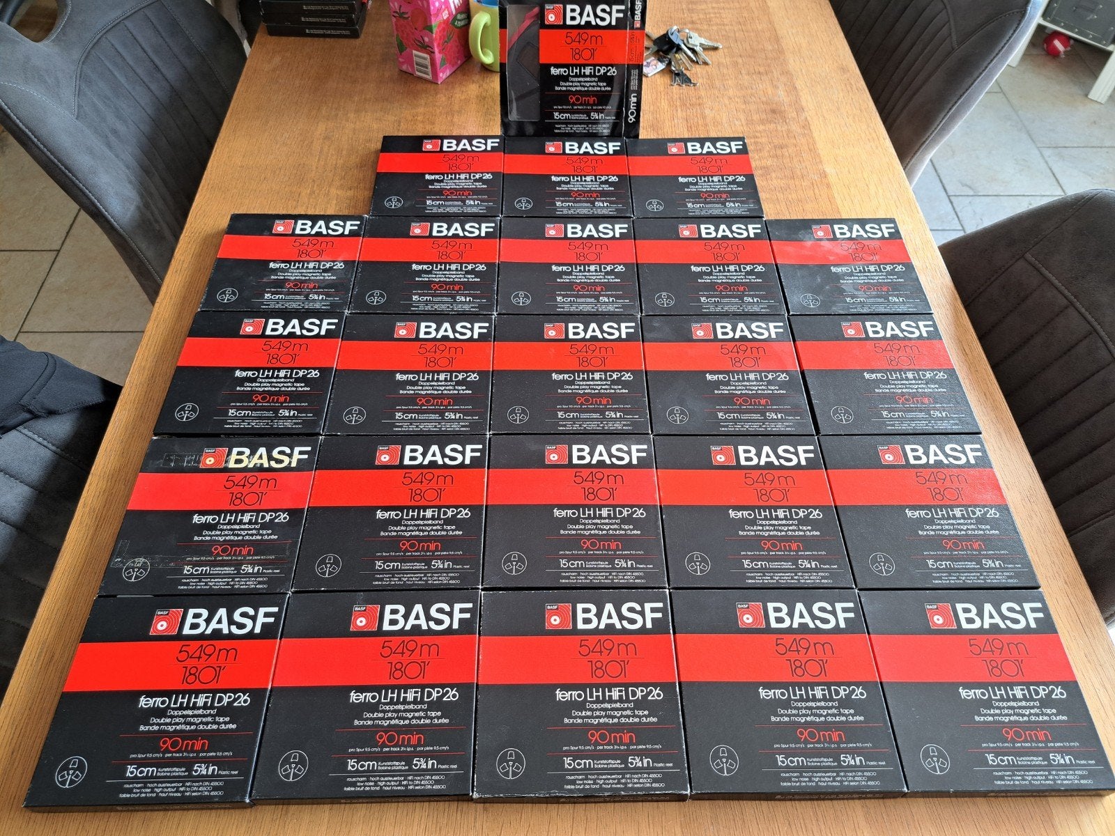 25 BASF bandrecorder banden, Ophalen of Verzenden