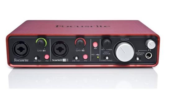 Focusrite Scarlett 2i4 (2nd Gen) USB audio interface, Muziek en Instrumenten, Midi-apparatuur, Zo goed als nieuw, Ophalen