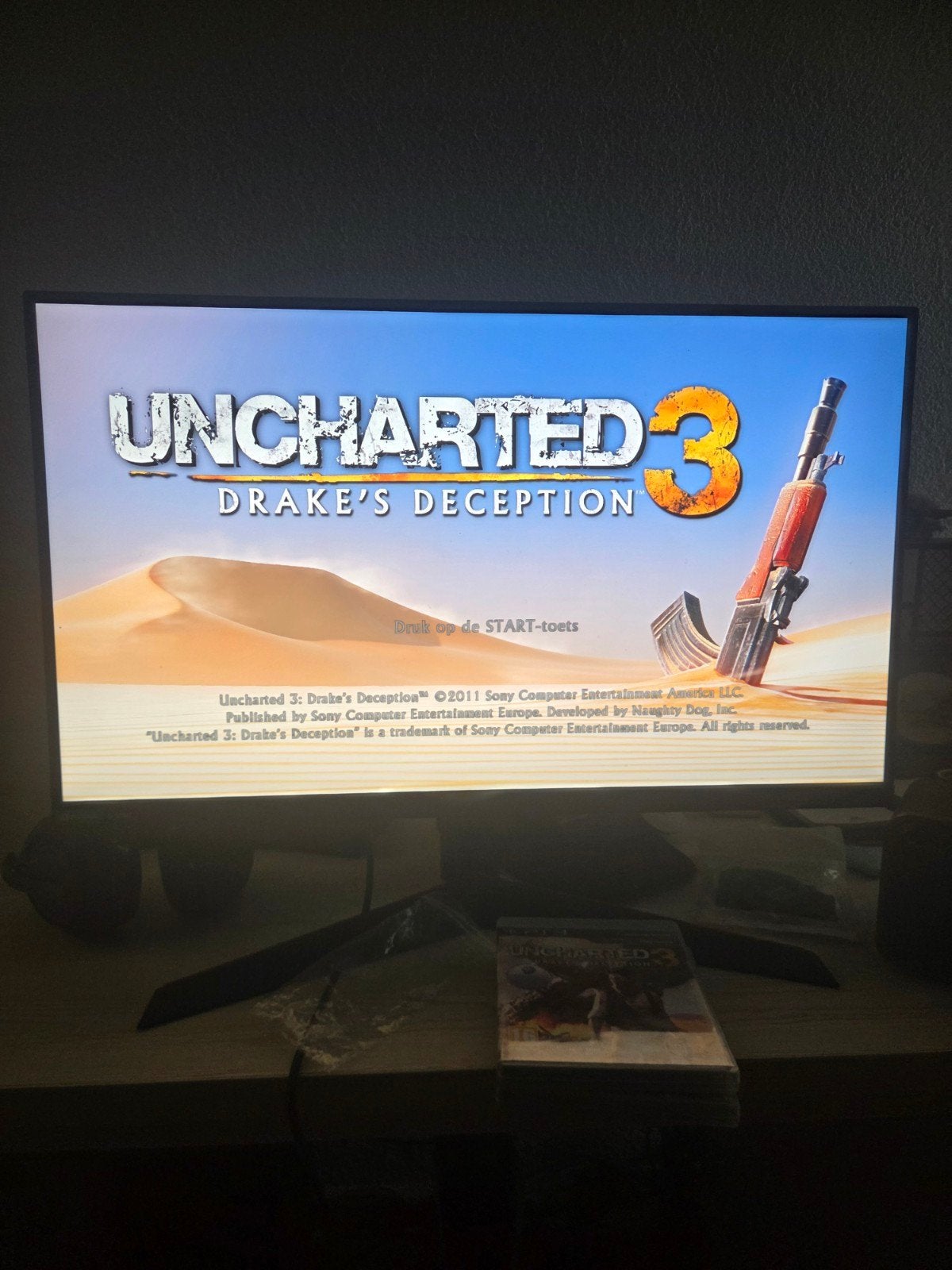 Uncharted 3: Drake's Deception PS3, Spelcomputers en Games, Gebruikt, Overige genres, 1 speler, Ophalen of Verzenden