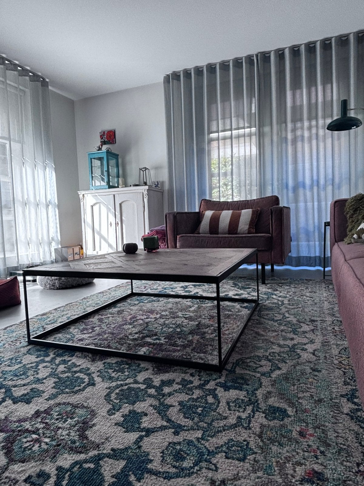 Tafel van 100cm x 100cm, Huis en Inrichting, Ophalen, Vierkant, 50 tot 100 cm