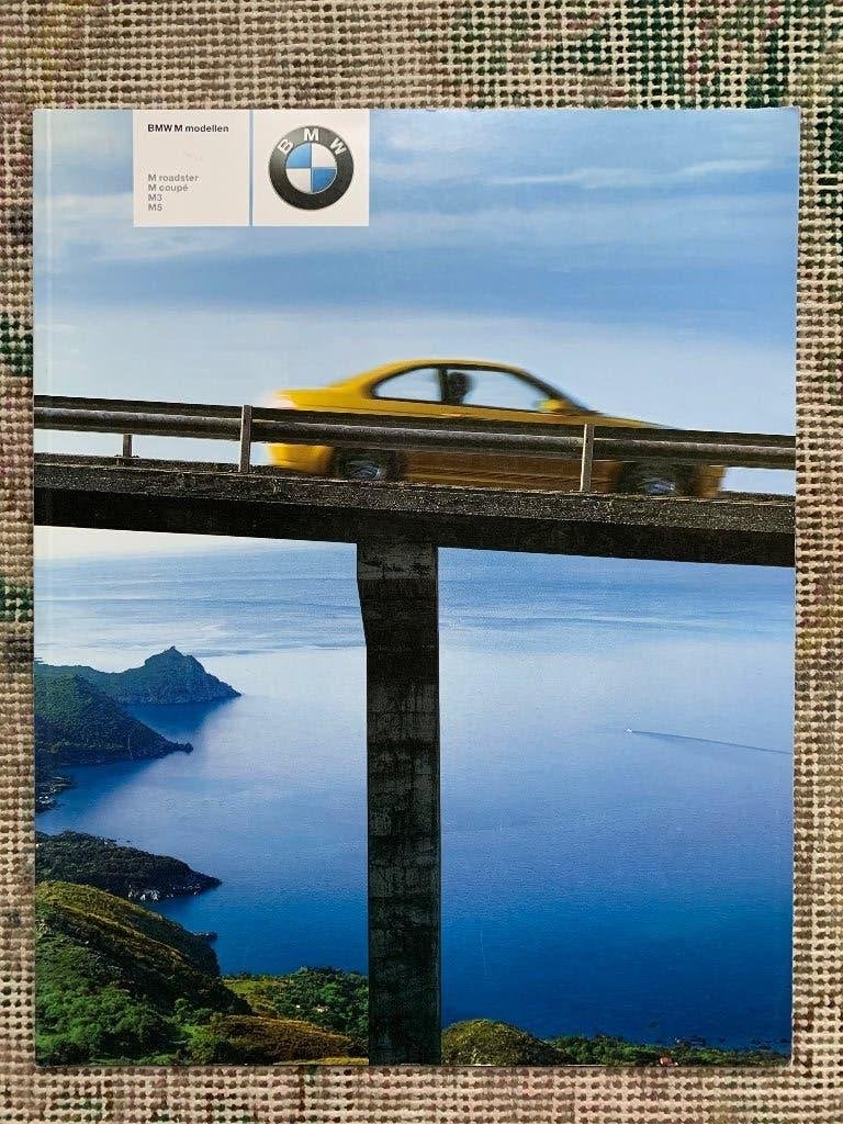 Nederlandse brochure BMW M3 coupe cabriolet M5 Z3M 2000