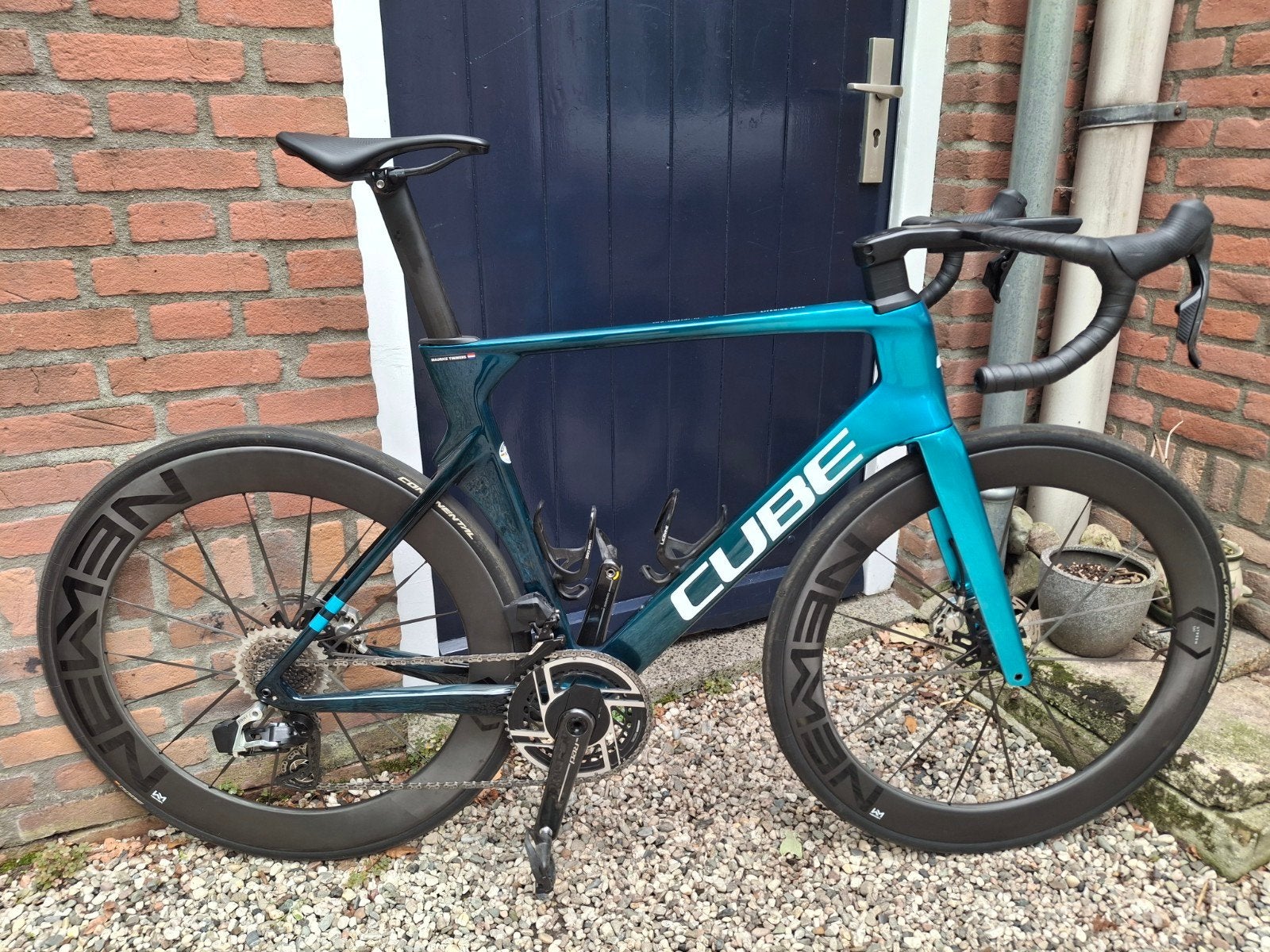 Cube racefiets met SRAM RED eTap AXS en Newmen wielen, Ophalen of Verzenden