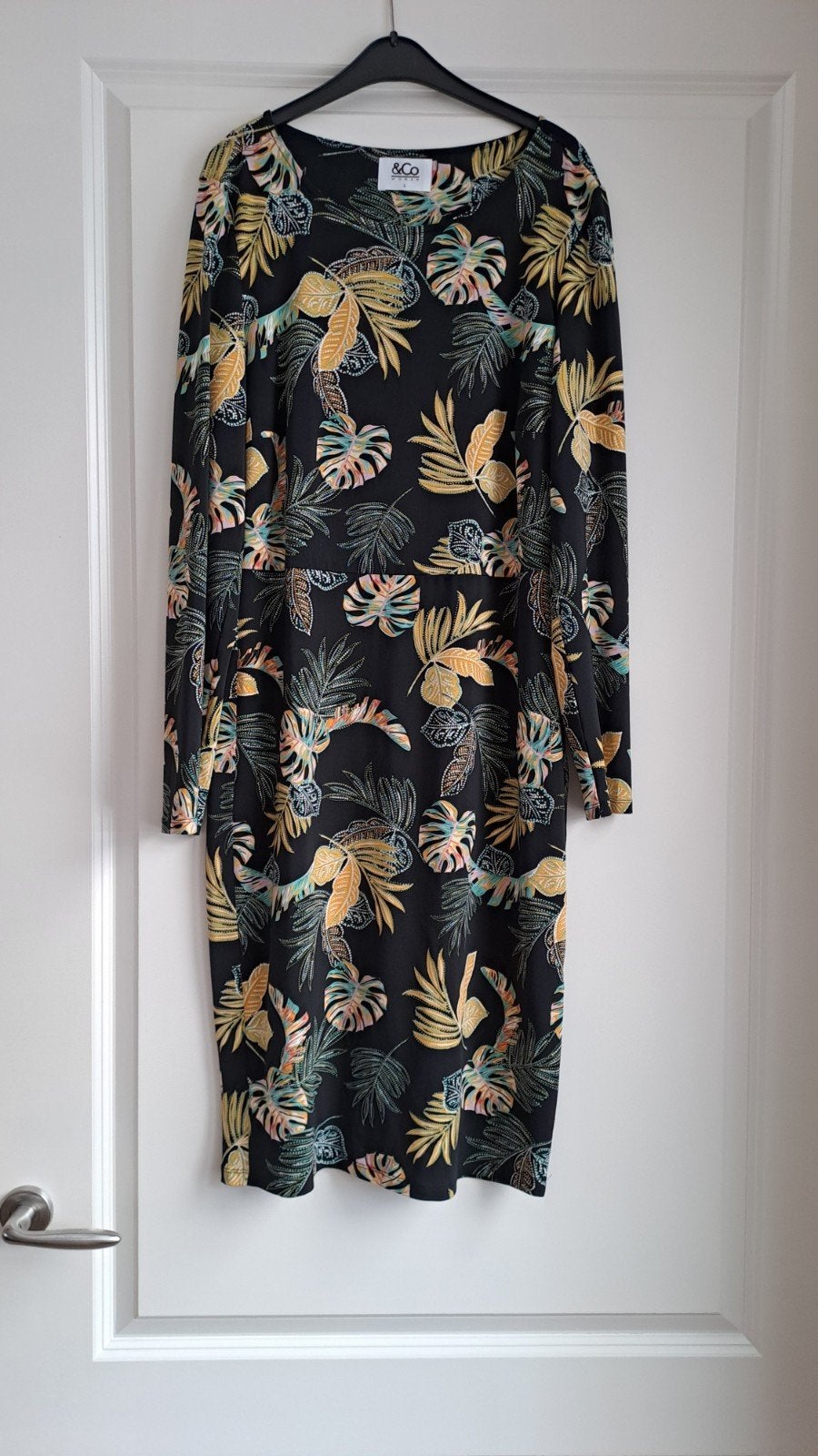 Mooie dames jurk van & Co Woman - Maat L, Maat 38/40 (M), & Co Woman, Ophalen of Verzenden, Zo goed als nieuw