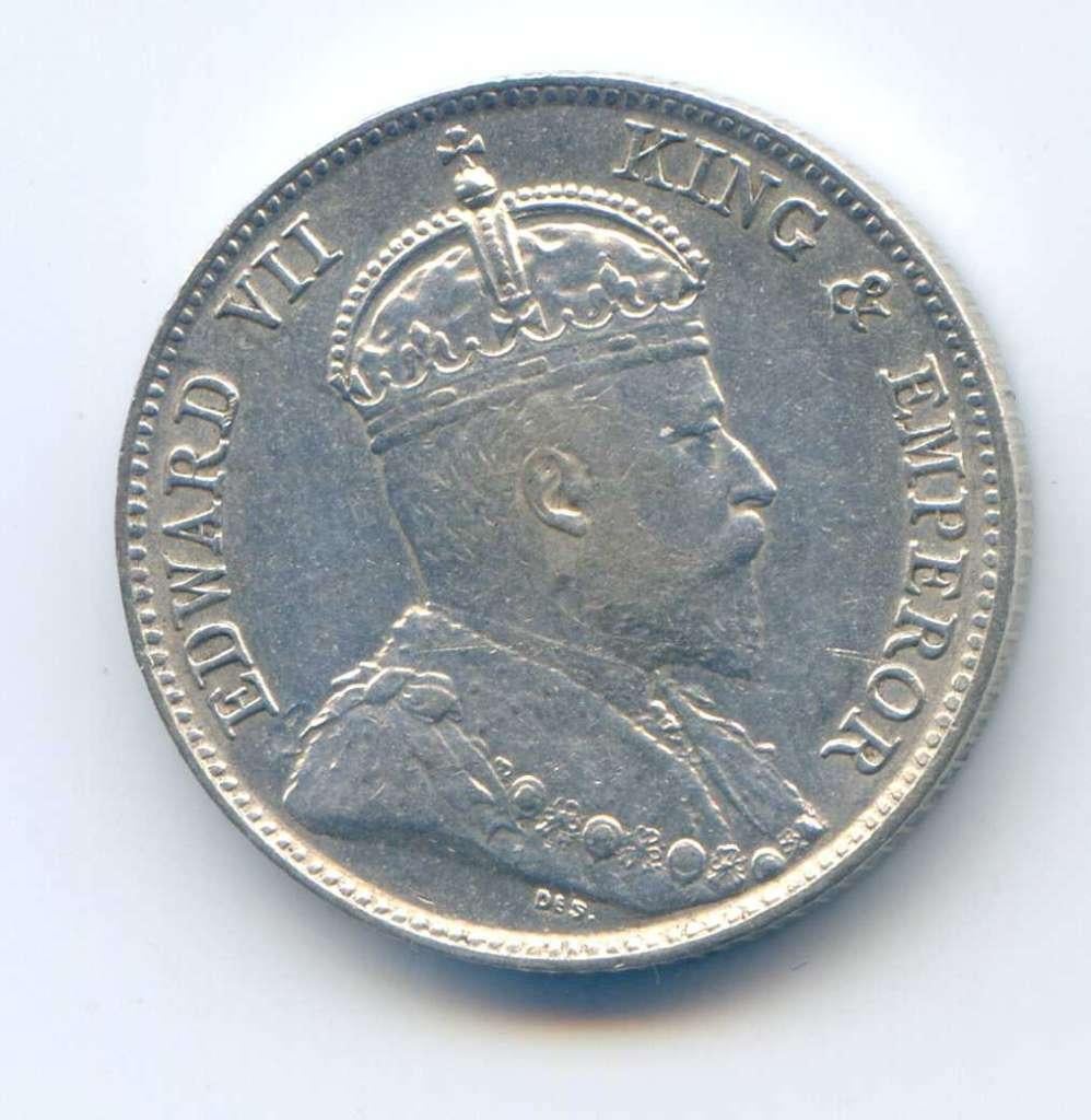 Ceylon 25	Cents	1902 Mooie Kwaliteit !, Verzenden, Zuid-Azië, Zilver