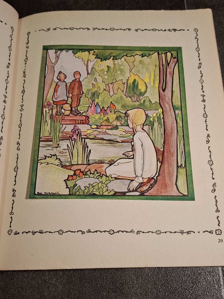 Plaatjesboek - Zomerland met tekeningen Rie Cramer (1926), Ophalen of Verzenden, Gelezen, C M van Hille-Gaerthe, Plaatjesalbum