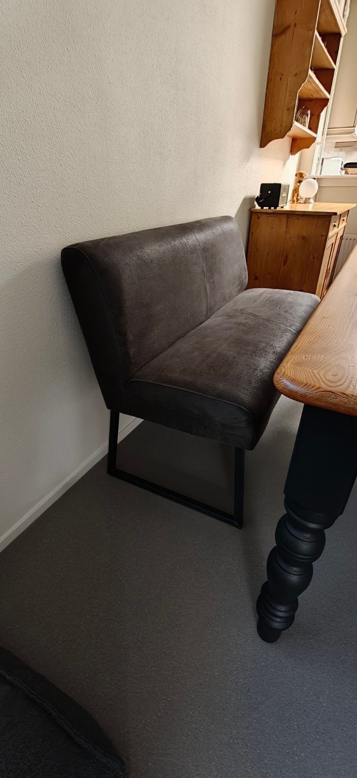 Eetkamerbank / nieuwe eetkamer bank (wonen op 10), Ophalen