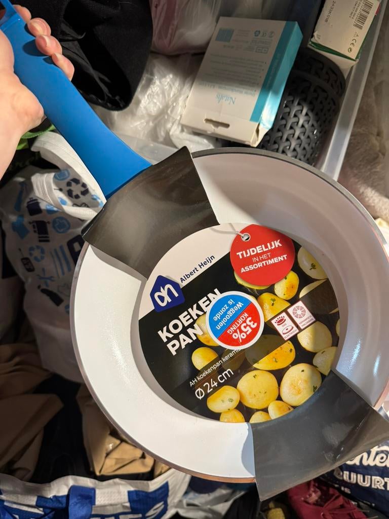 Koekenpan, Huis en Inrichting, Keuken | Potten en Pannen, Ophalen of Verzenden, Nieuw, Koekenpan of Braadpan