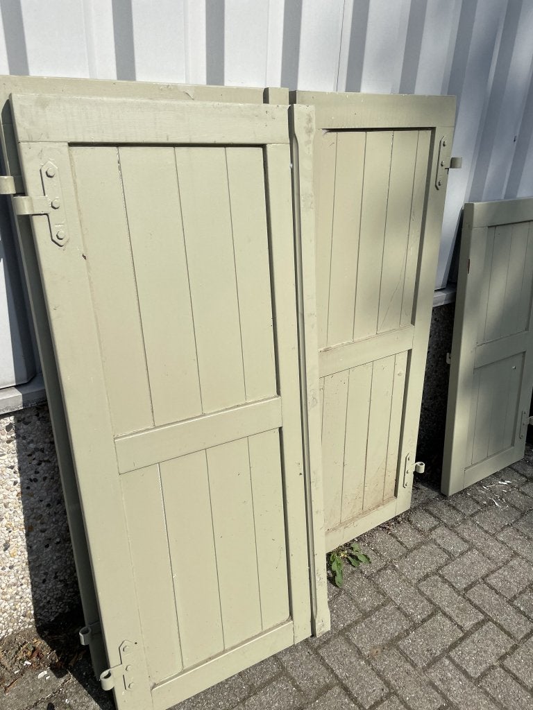 Prachtset van 15 massief meranti raamluiken, La belle porte, Jurgen.hoogenboezem@gmail.com, Overige typen, Zo goed als nieuw