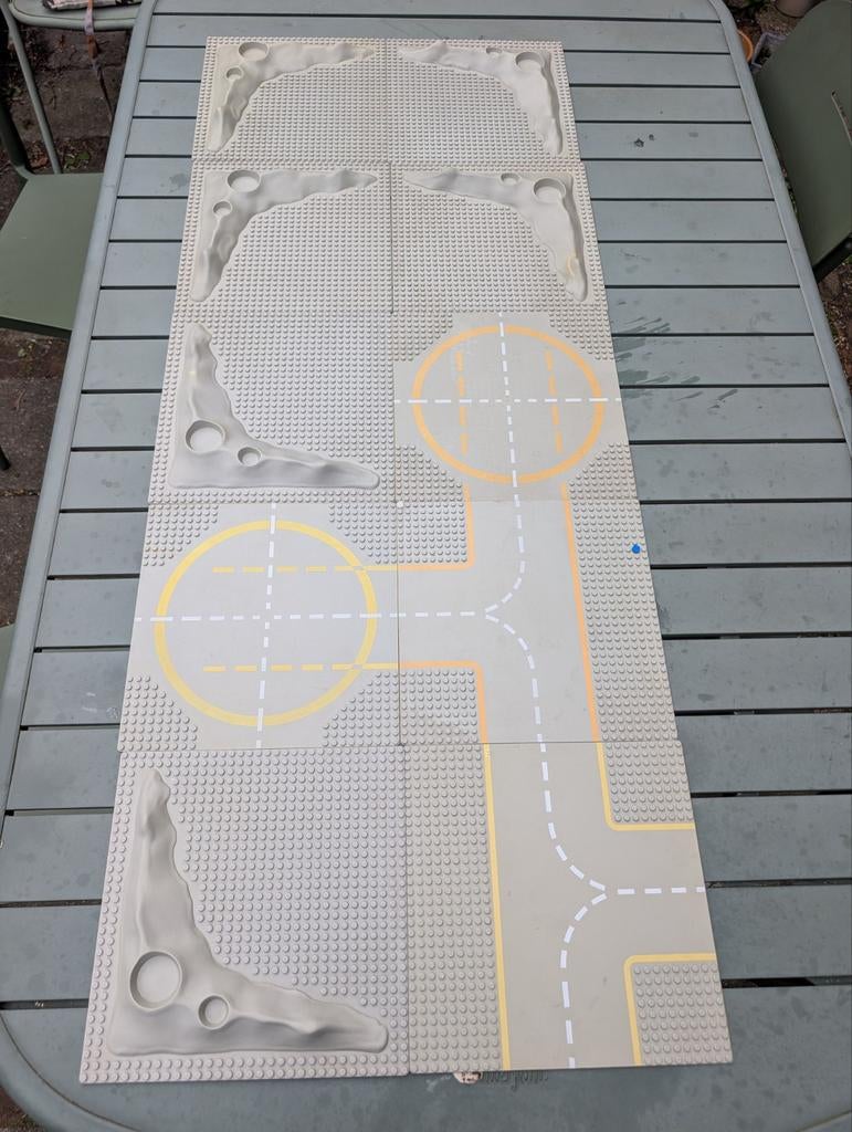 10 Lego Space ruimte bouwplaten, Gebruikt, Lego, Ophalen of Verzenden, Space
