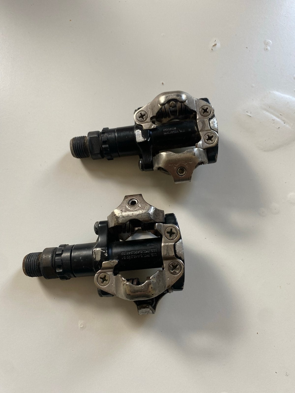 Shimano SPD pedalen - Gebruikt, Fietsen en Brommers, Fietsonderdelen, Gebruikt, Staal, Mountainbike, Ophalen
