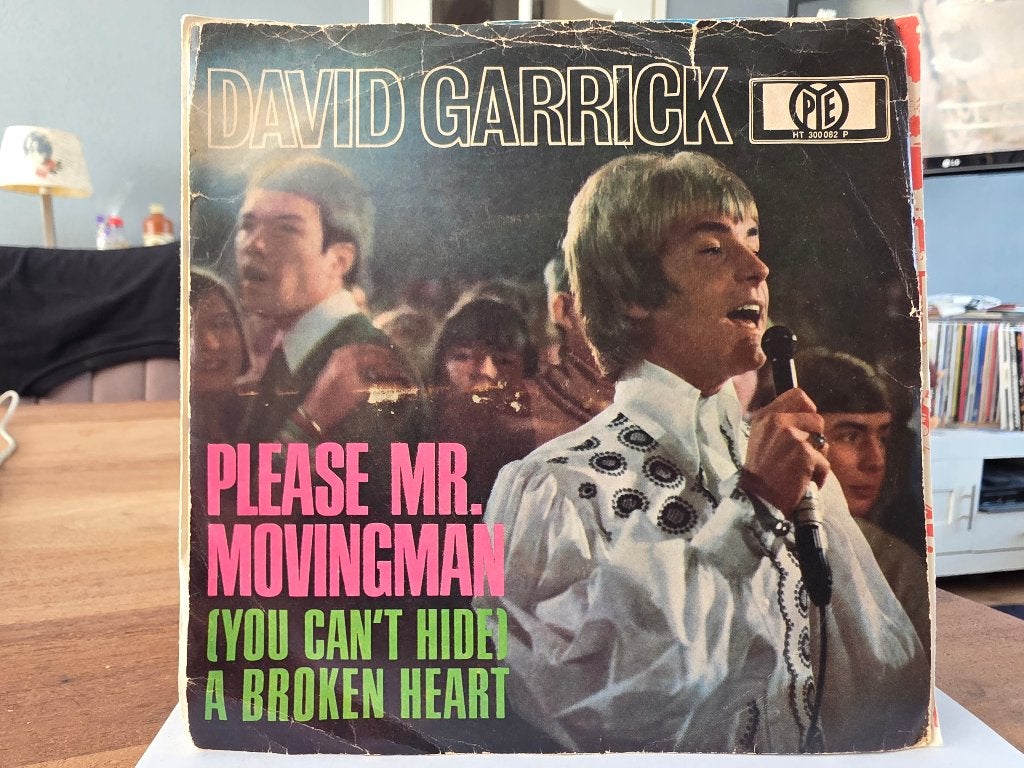 7" Single David Garrick - Please Mr. Movingman / (You Can't, Gebruikt, 7 inch, Ophalen of Verzenden, Pop