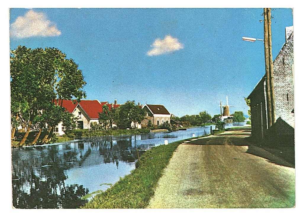 38082	Bleskensgraaf	ZH 1971 	Nette oude kaart Onbeschreven, Ophalen of Verzenden, 1960 tot 1980, Ongelopen, Zuid-Holland