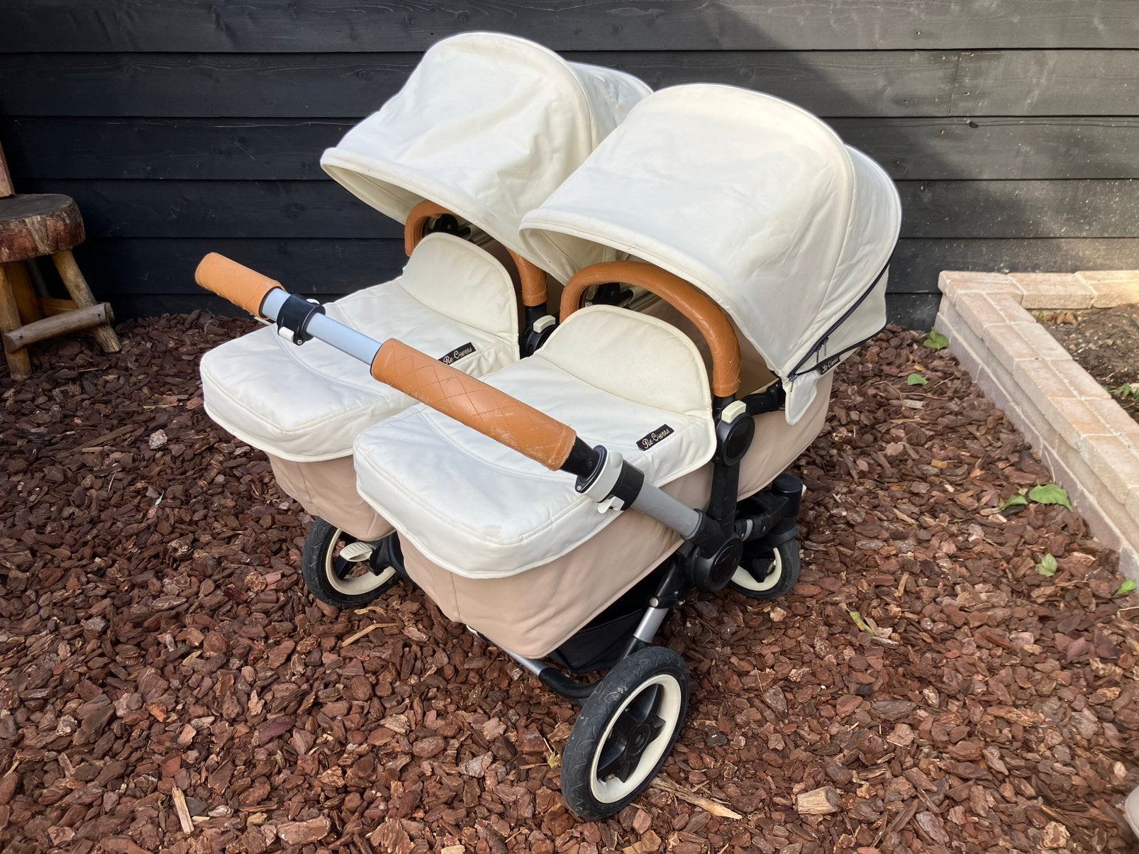 Buggaboo Donkey Twin unieke kleuren incl. accessoires, Kinderen en Baby's, Kinderwagens en Combinaties, Bugaboo, Zo goed als nieuw