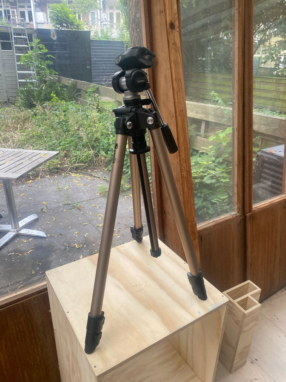 Velbon Fotografie Statief met Draagtas, Ophalen, Gebruikt, Velbon, Driepoot