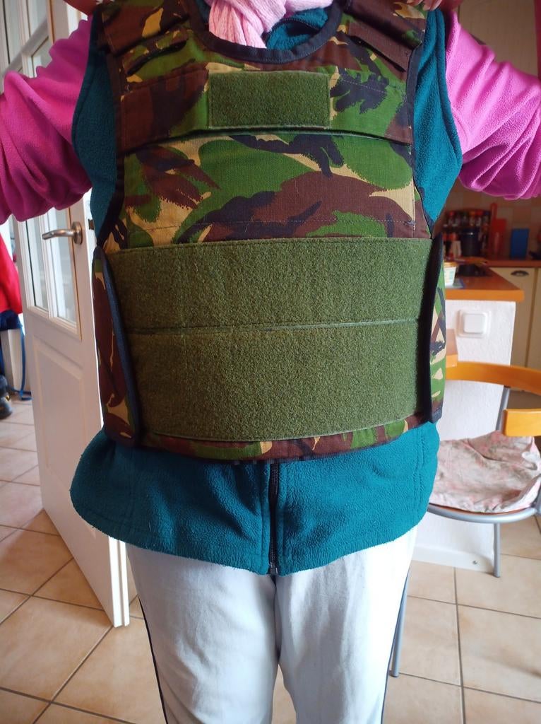 Compleet Kogelwerend vest met zachte en harde inlagen, Ophalen of Verzenden, Landmacht, Nederland, Kleding of Schoenen