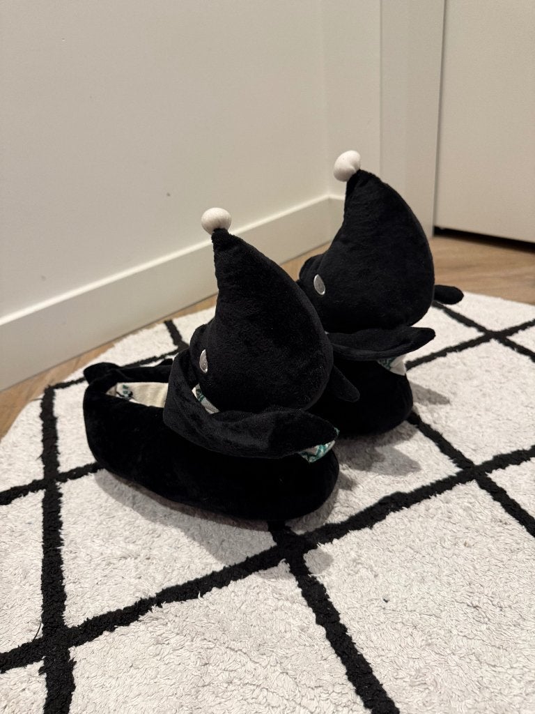 heel goed zwart Hema Takkie pantoffels sloffen 39 40 schoen, Zwart, Ophalen of Verzenden, Zo goed als nieuw, Pantoffels of Sloffen