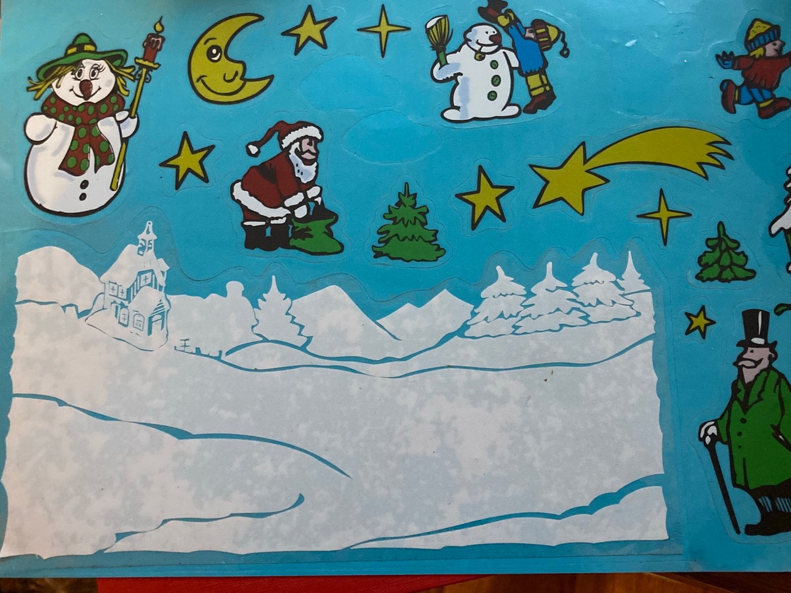 Raamstikkers kerst, Ophalen of Verzenden
