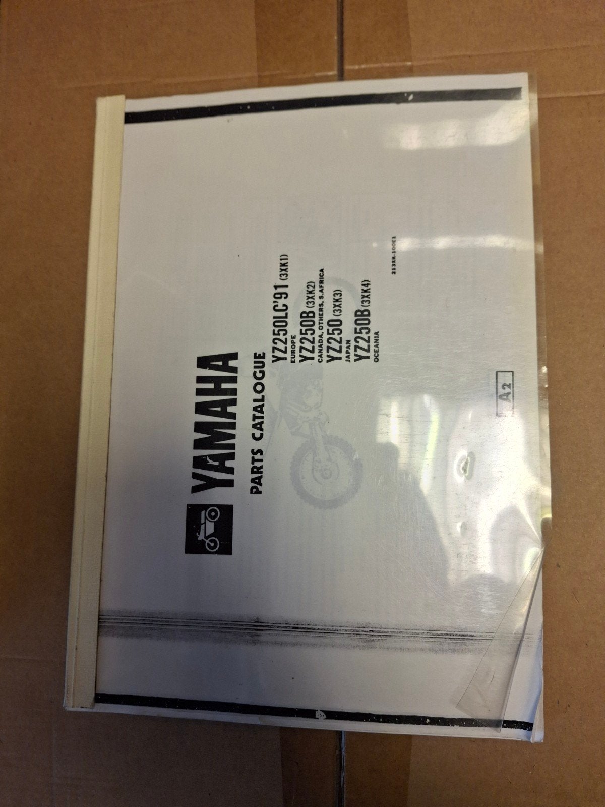 Yamaha YZ250LC '91 YZ250B YZ250 onderdelencatalogus, Motoren, Ophalen of Verzenden, Yamaha