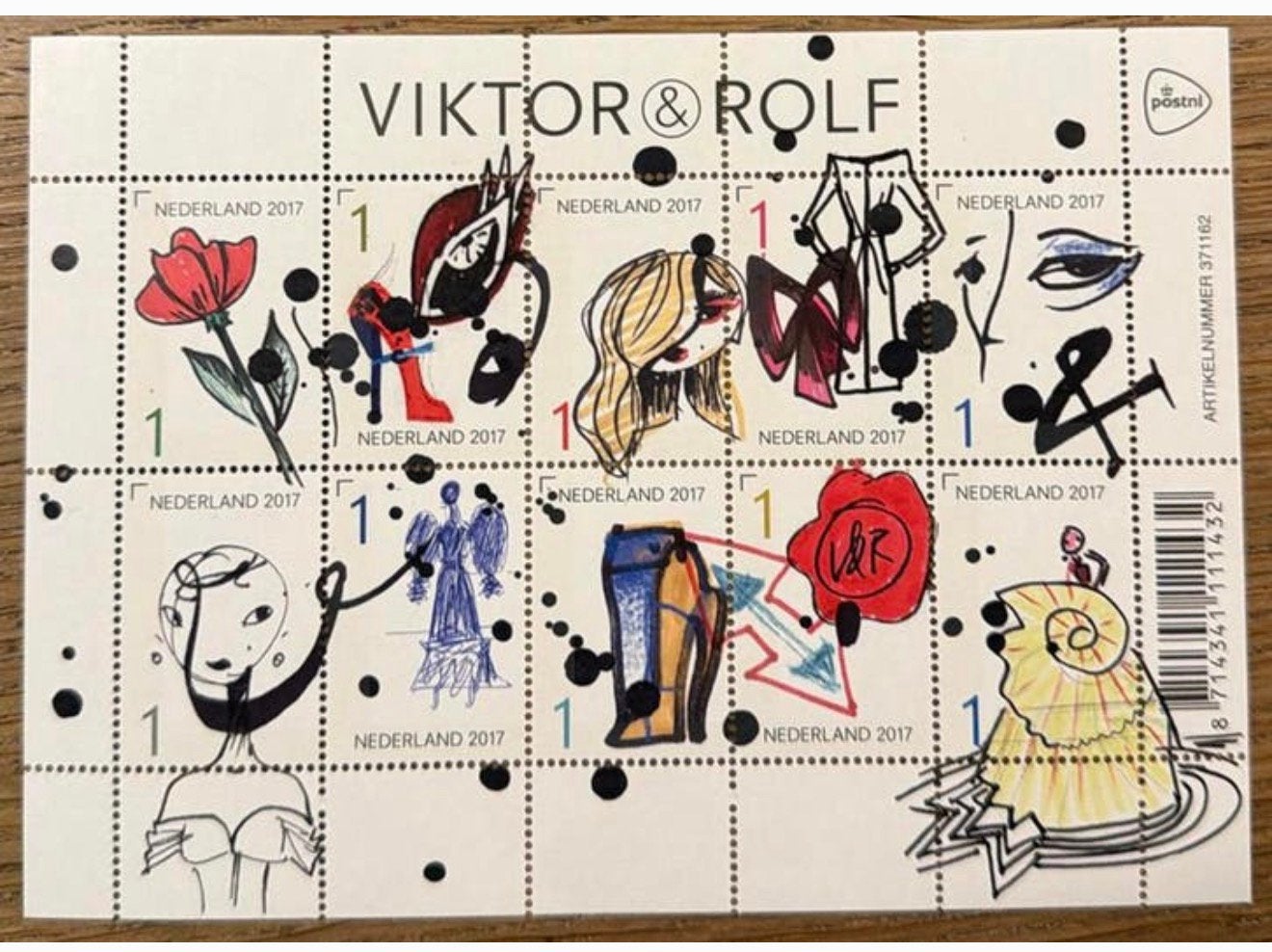 * postzegels pf. Viktor & Rolf, Ophalen of Verzenden, Na 1940, Postfris
