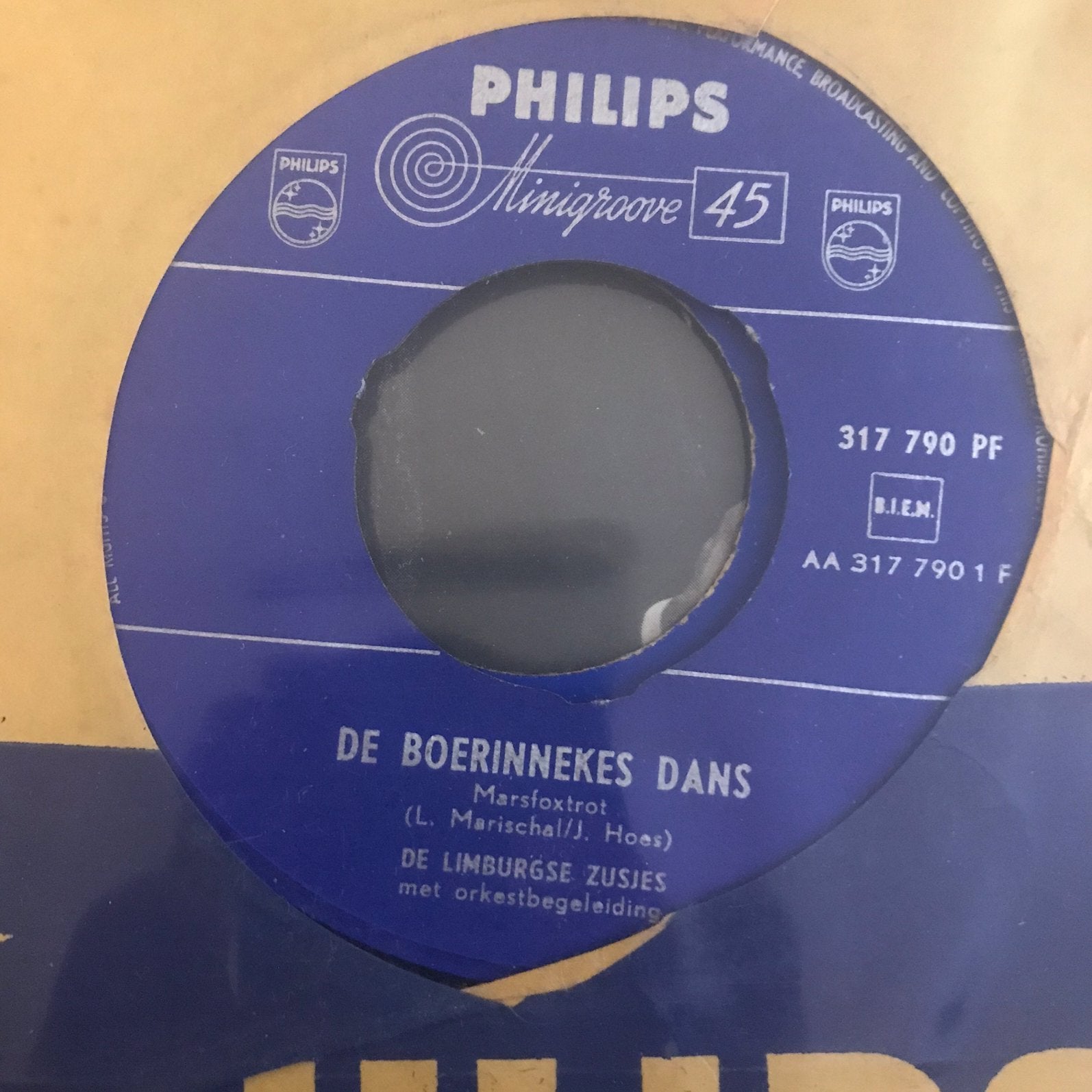 De Limburgse zusjes - De boerinnekes dans, Ophalen of Verzenden