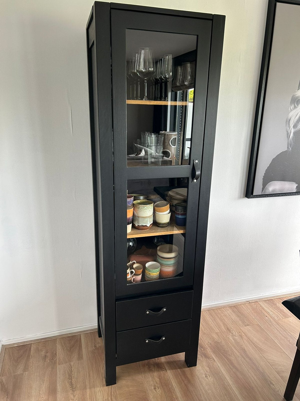 Teakhout kast massief - 190cm (L) x 56cm (B) x 45cm (D), Huis en Inrichting, Kasten | Vitrinekasten, Ophalen, Teakhout, Zo goed als nieuw