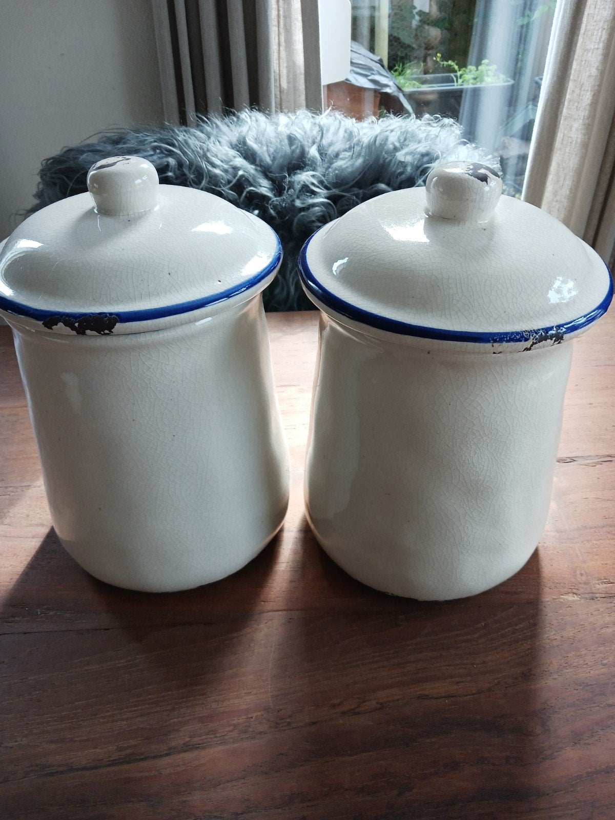 Grote Brynxz potten, Overige kleuren, Aardewerk of Porselein, Ophalen of Verzenden, Zo goed als nieuw