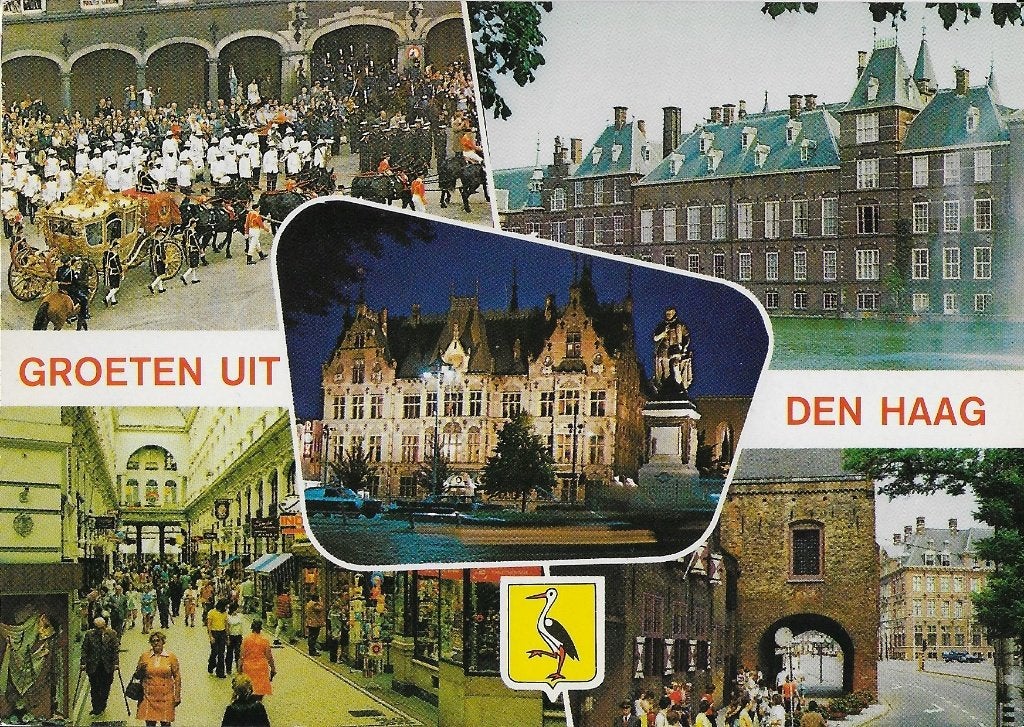 Den haag - Oude ansichtkaart (8536), Verzamelen, Ophalen of Verzenden, 1980 tot heden, Gelopen, Zuid-Holland