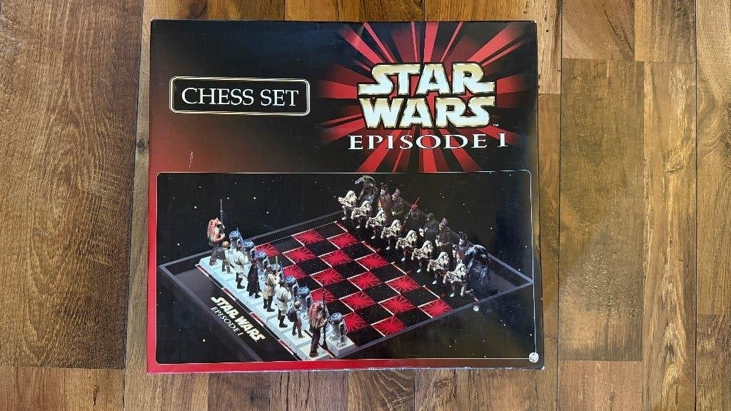 Star Wars Episode I Chess Set 1999, Ophalen of Verzenden, Gebruikt, Spel