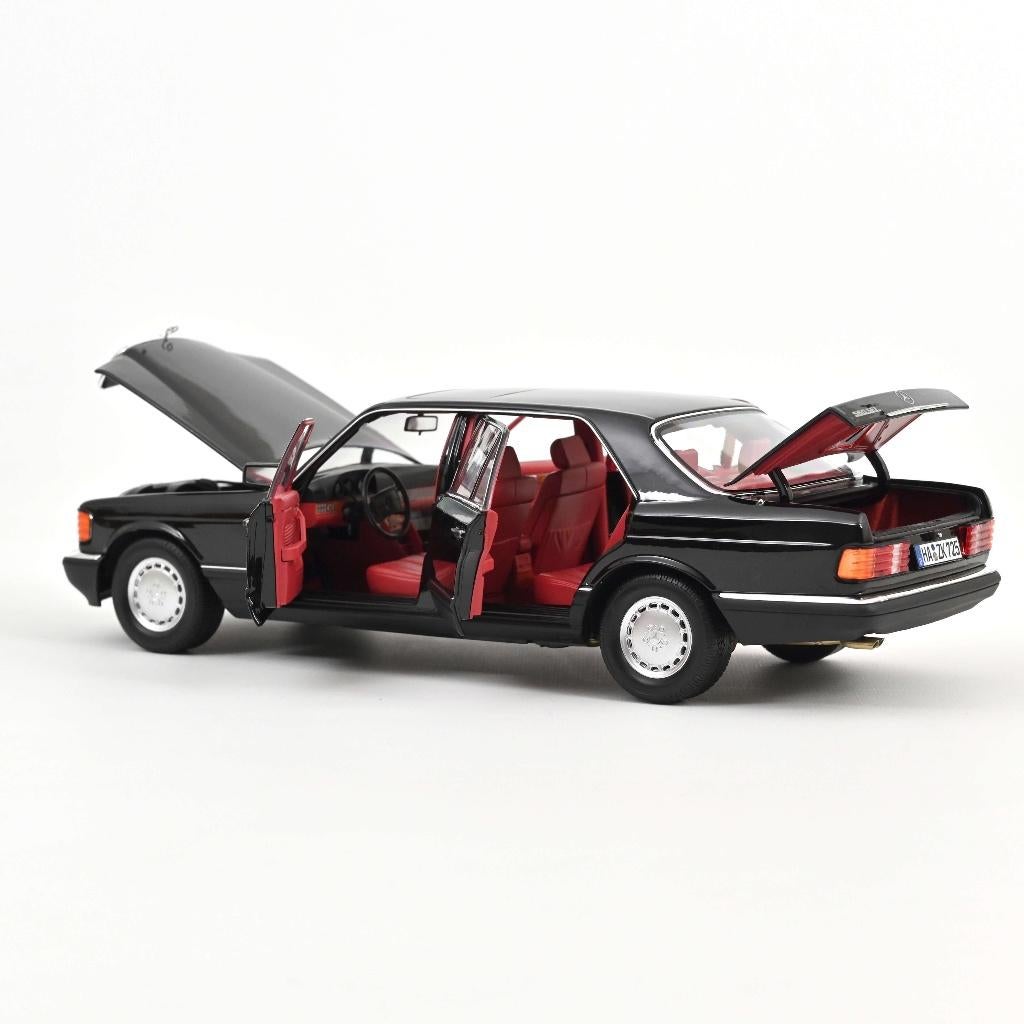 Mercedes Benz 560 SEL 1991 Zwart 1/18  NOREV Ref. 183788, Verzenden, Nieuw, Auto, Norev