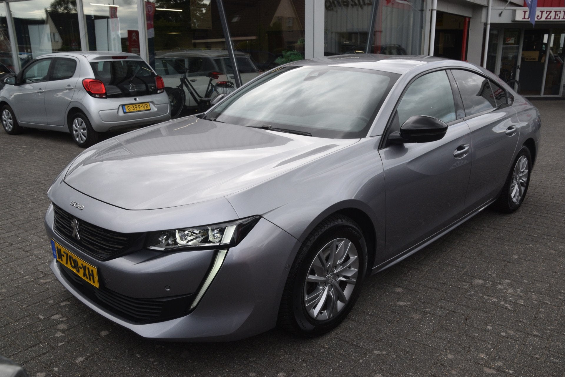 Peugeot 508 1.2 PureTech Allure Pack Business Carplay | Came, Auto's, Gebruikt, Euro 6, 1199 cc, Leder en Stof