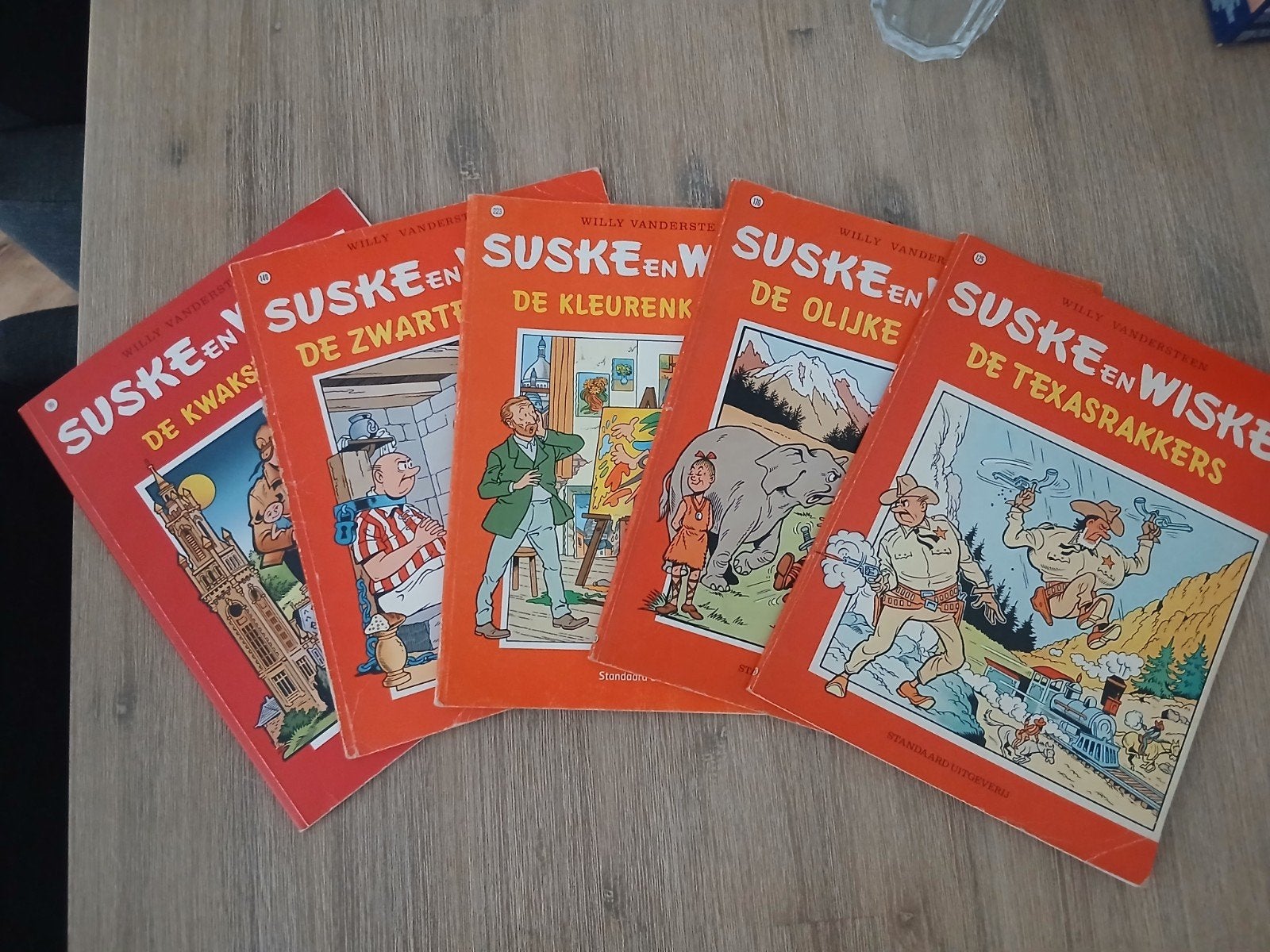 Suske en Wiske stripboeken - Diverse titels, Boeken, Meerdere stripboeken, Ophalen of Verzenden, Gelezen, Willy Vandersteen